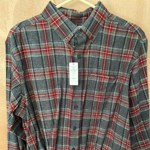 New with tags LL Bean flannel